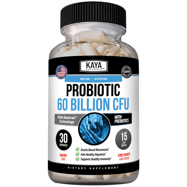 Probiotic 60 Billion CFU – Daily Gut Health & Digestive Support Supplement for Women & Men – Prebiotics + Probiotics (Copy)