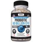 Probiotic 60 Billion CFU – Daily Gut Health & Digestive Support Supplement for Women & Men – Prebiotics + Probiotics (Copy)